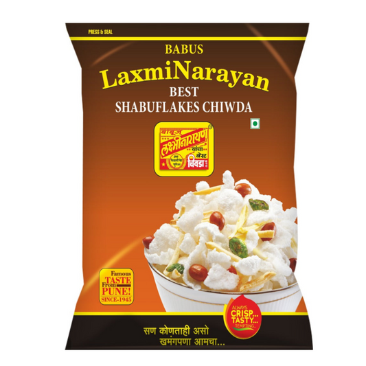 Shop Laxmi Narayan Shabuflakes Chivda 250gm online at best prices on The State Plate