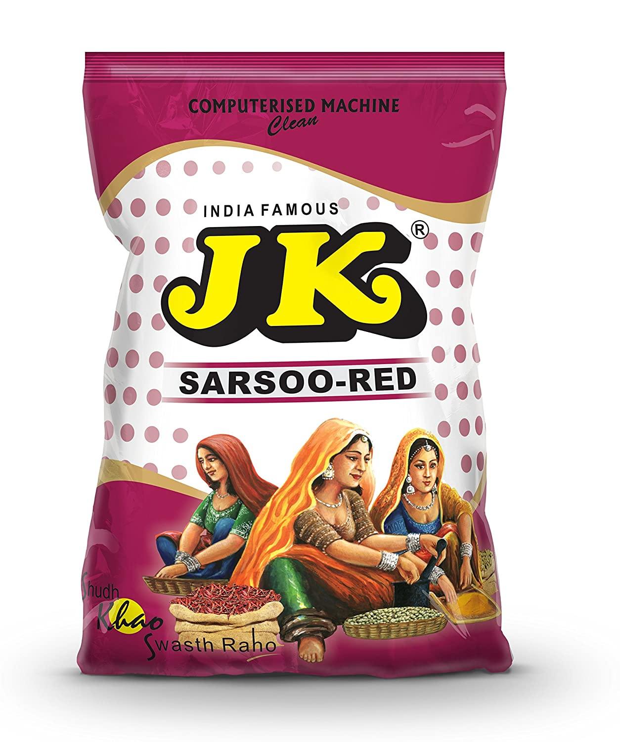 Shop JK Spices Red Mustard Sarsoo 100 gms online at best prices on The State Plate