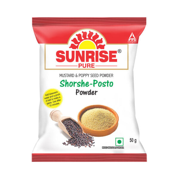 Shop Sunrise Shorshe Posto Powder 50 gms online at best prices on The State Plate