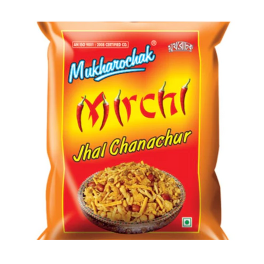 Shop Mukharochak Mirchi Jhal Chanachur 200 gms online at best prices on The State Plate