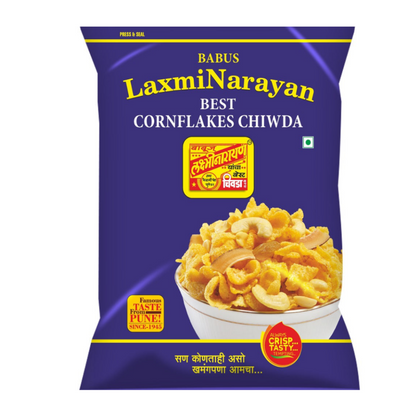 Shop Laxmi Narayan Best Cornflakes Chiwda 250 gms online at best prices on The State Plate