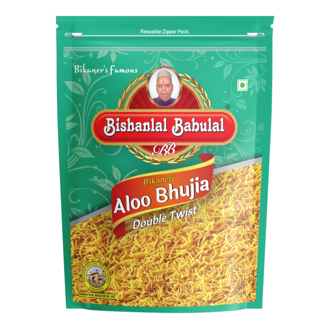 Shop Bishanlal Babulal Aloo Bhujia 250 gms online at best prices on The State Plate