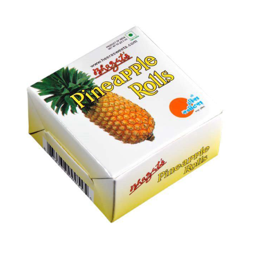 Shop Bhagat's Pineapple Sonrolls from Shree Heera Sweets 250 gms online at best prices on The State Plate