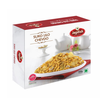 Shop Jagdish Farshan Suko Lilo Chevdo 300 gms online at best prices on The State Plate