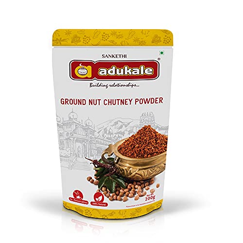 Shop Groundnut Chutney Powder by Adukale 200 gms online at best prices on The State Plate