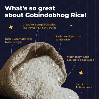 Shop Gobindobhog Rice 1 kg online at best prices on The State Plate