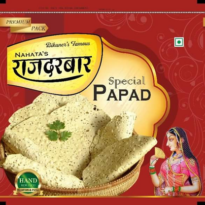 Rajdarbar Special Papad - The State Plate - 0%, Brand_Rajdarbar, Category_Snacks, Region_West India, Shop All, State_Rajasthan