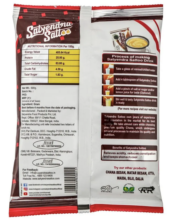 Shop Satyendra Sattu 500 gms online at best prices on The State Plate