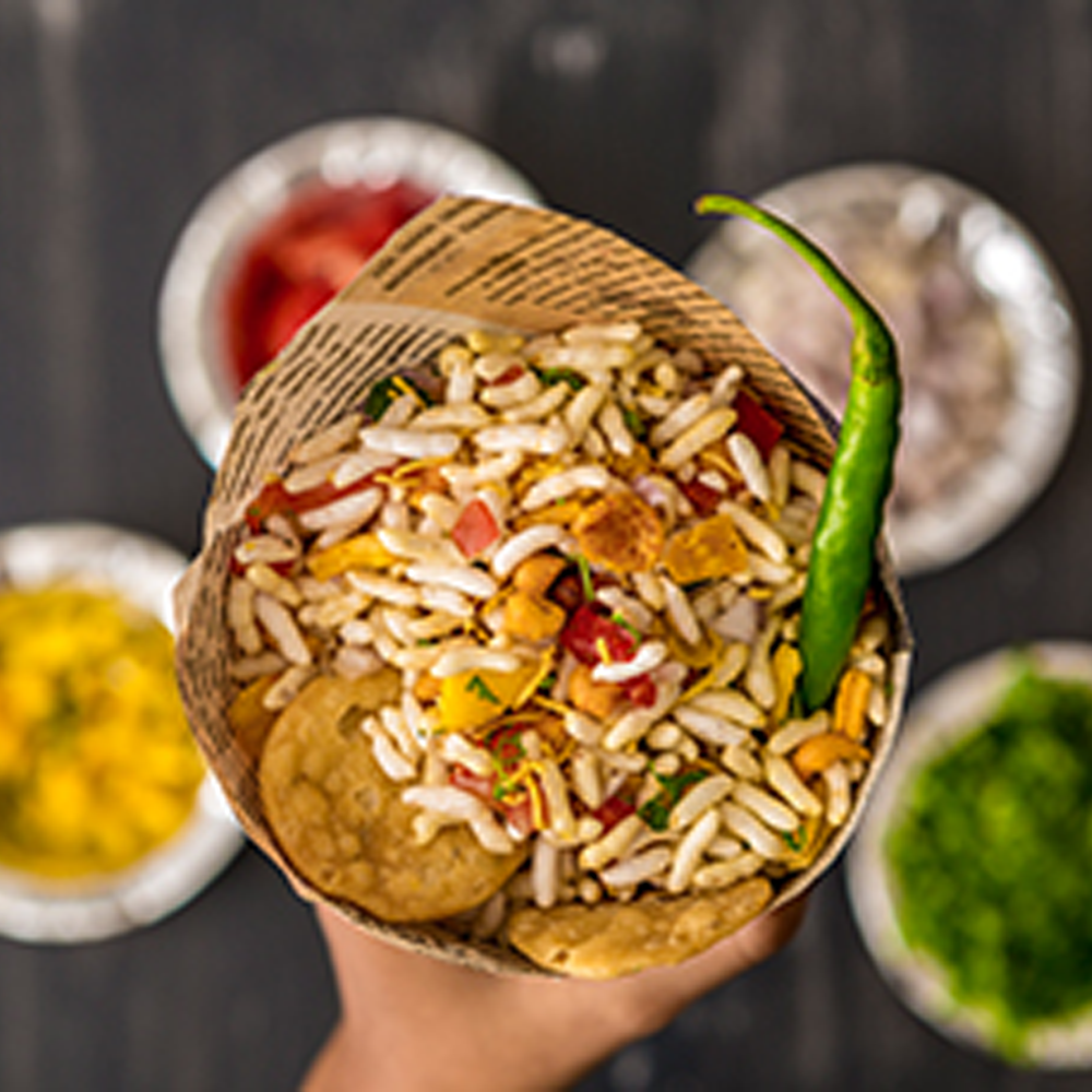 Ganesh Bhel Chatpati Family Bhel - The State Plate - 12%, Age-Old Brand, Bhujia & Mixtures, Brand_Ganesh Bhel, Category_Snacks, Region_West India, Shop All, State_Maharashtra