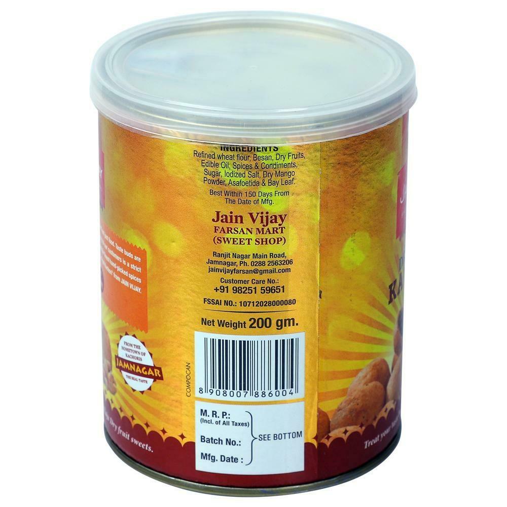 Shop Jain Vijay Dry Fruit Kachori 200 gms online at best prices on The State Plate