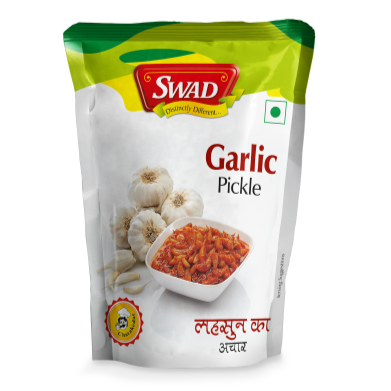 Shop Swad Garlic Pickle 200 gms online at best prices on The State Plate